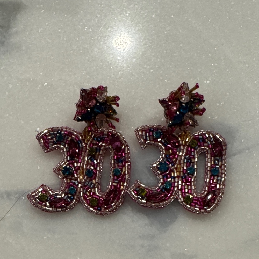 Colorful Beaded Earrings